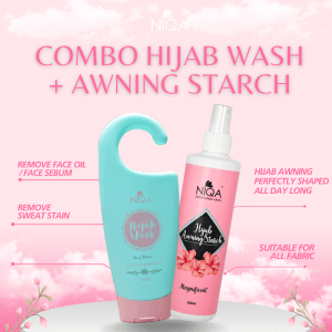 COMBO 6 - HIJABWASH + HIJAB AWNING STARCH