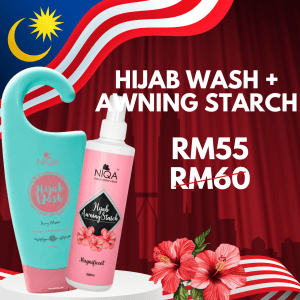 COMBO 6 - HIJABWASH + HIJAB AWNING STARCH